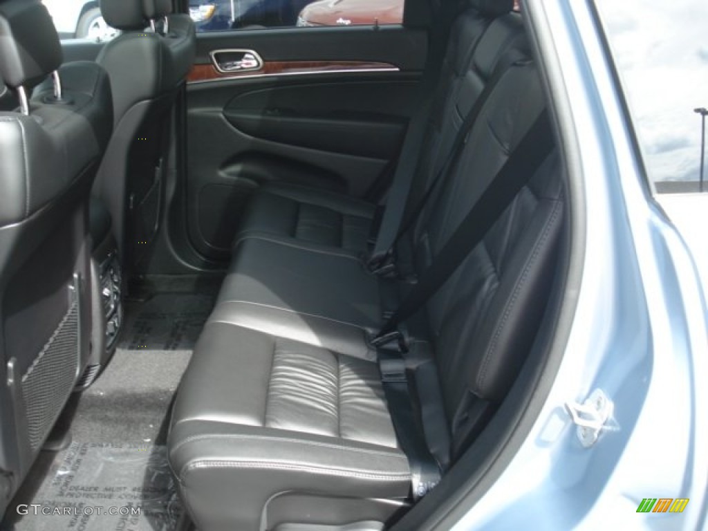 2013 Grand Cherokee Limited 4x4 - Winter Chill Pearl / Black photo #13