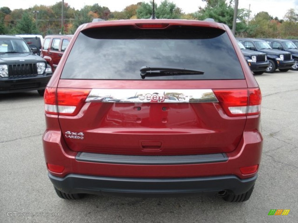 2013 Grand Cherokee Laredo 4x4 - Deep Cherry Red Crystal Pearl / Dark Graystone/Medium Graystone photo #7