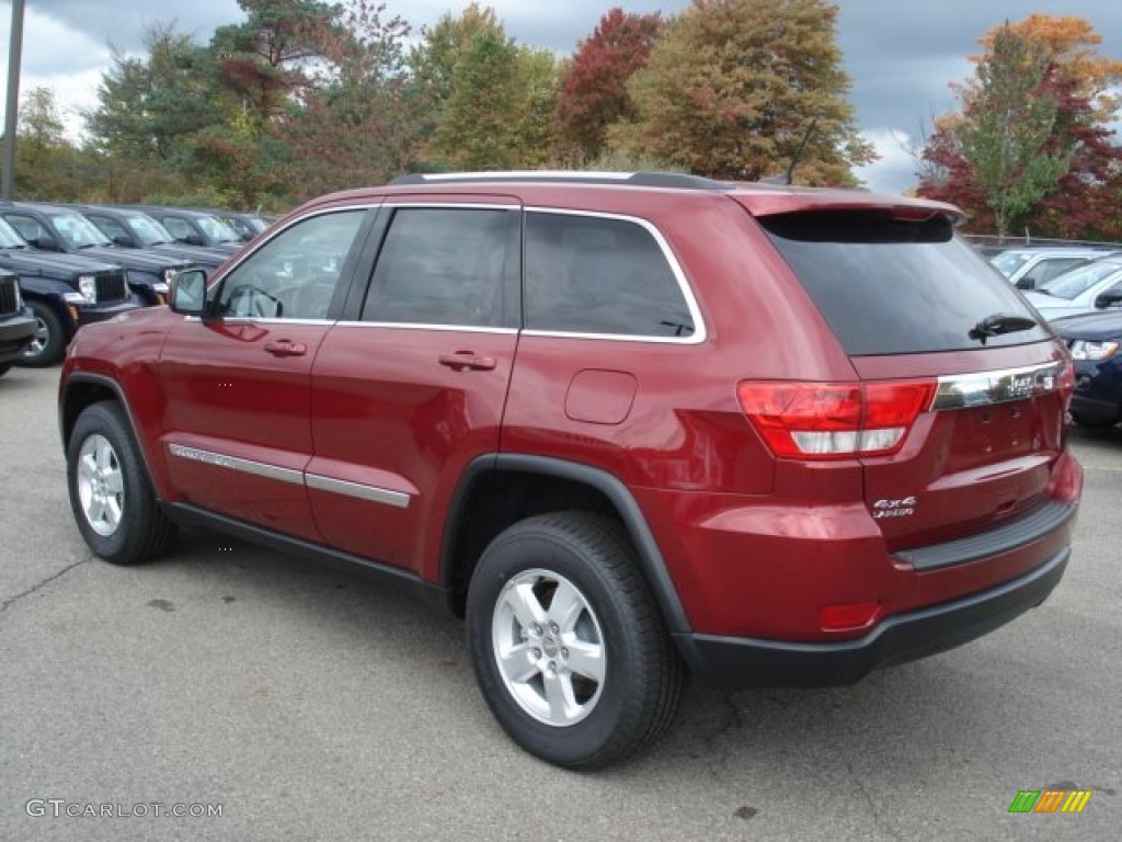 2013 Grand Cherokee Laredo 4x4 - Deep Cherry Red Crystal Pearl / Dark Graystone/Medium Graystone photo #8
