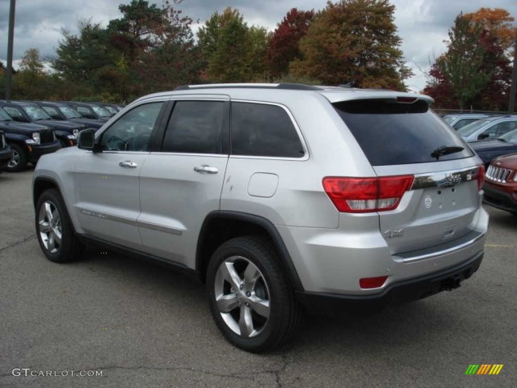 2013 Grand Cherokee Limited 4x4 - Bright Silver Metallic / Black photo #8