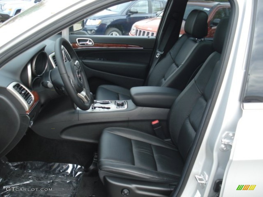 2013 Grand Cherokee Limited 4x4 - Bright Silver Metallic / Black photo #11