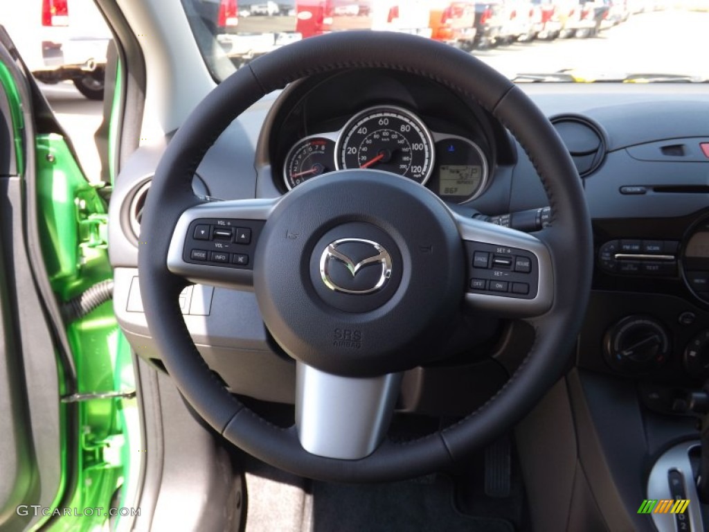 2013 Mazda MAZDA2 Touring Steering Wheel Photos