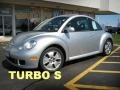 Reflex Silver Metallic 2002 Volkswagen New Beetle Turbo S Coupe