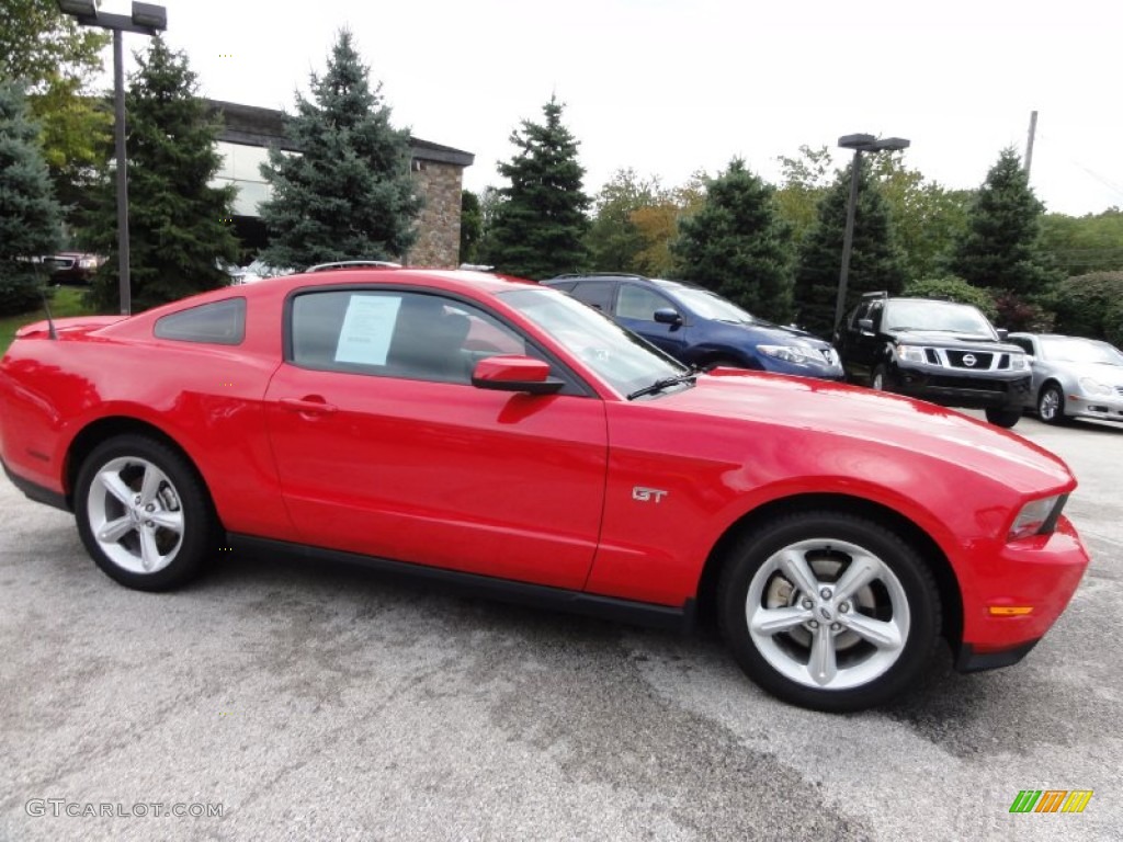 2010 Mustang GT Coupe - Torch Red / Charcoal Black photo #5