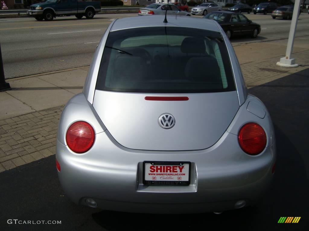 2003 New Beetle GLS Coupe - Reflex Silver Metallic / Grey photo #5
