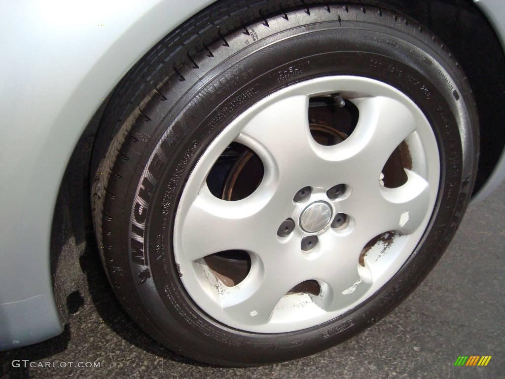 2003 New Beetle GLS Coupe - Reflex Silver Metallic / Grey photo #8