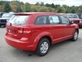 2012 Bright Red Dodge Journey SE  photo #6