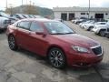 2012 Deep Cherry Red Crystal Pearl Coat Chrysler 200 S Sedan  photo #4