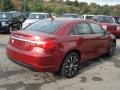 2012 Deep Cherry Red Crystal Pearl Coat Chrysler 200 S Sedan  photo #6