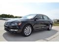 2013 Black Volkswagen Passat 2.5L SEL  photo #1