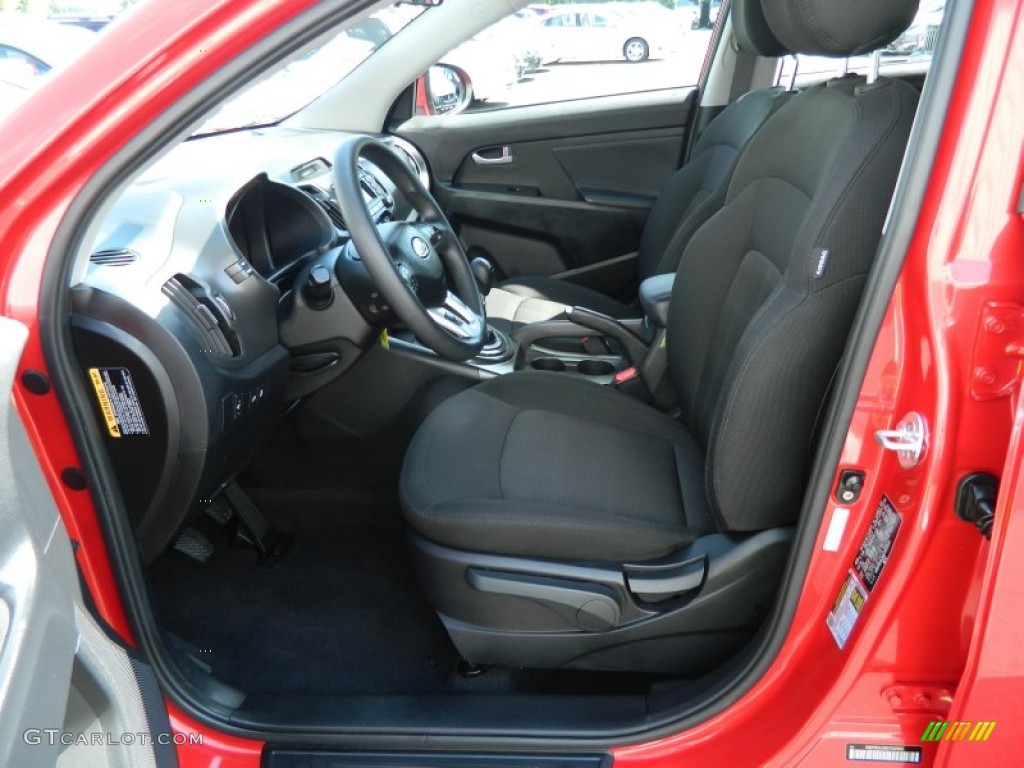 2011 Kia Sportage Standard Sportage Model Front Seat Photo #71645080