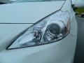 2012 Blizzard White Pearl Toyota Prius v Three Hybrid  photo #9