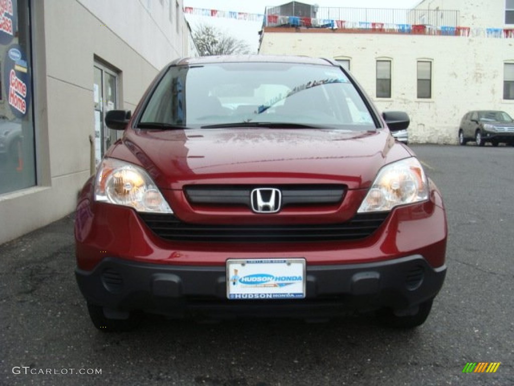 2009 CR-V LX 4WD - Tango Red Pearl / Gray photo #2