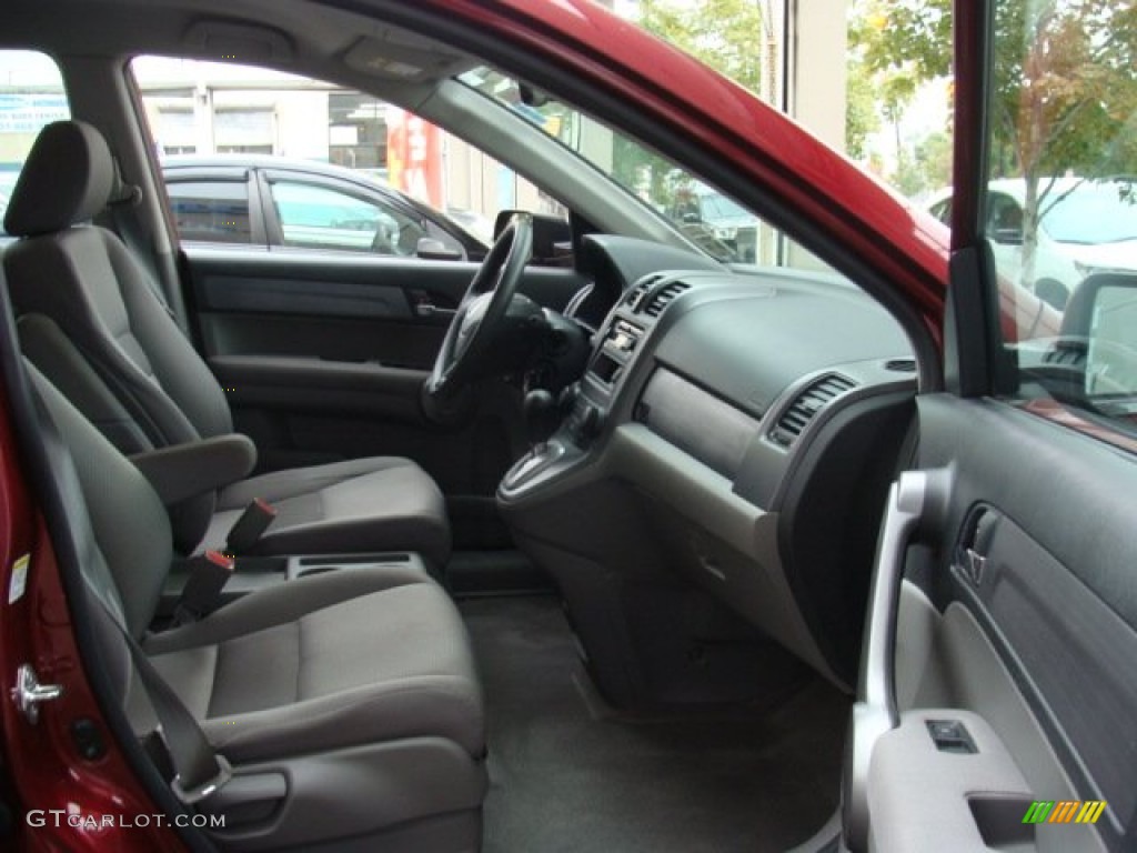 2009 CR-V LX 4WD - Tango Red Pearl / Gray photo #8