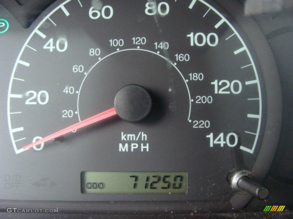 2001 Elantra GLS - Ocean Blue / Beige photo #9