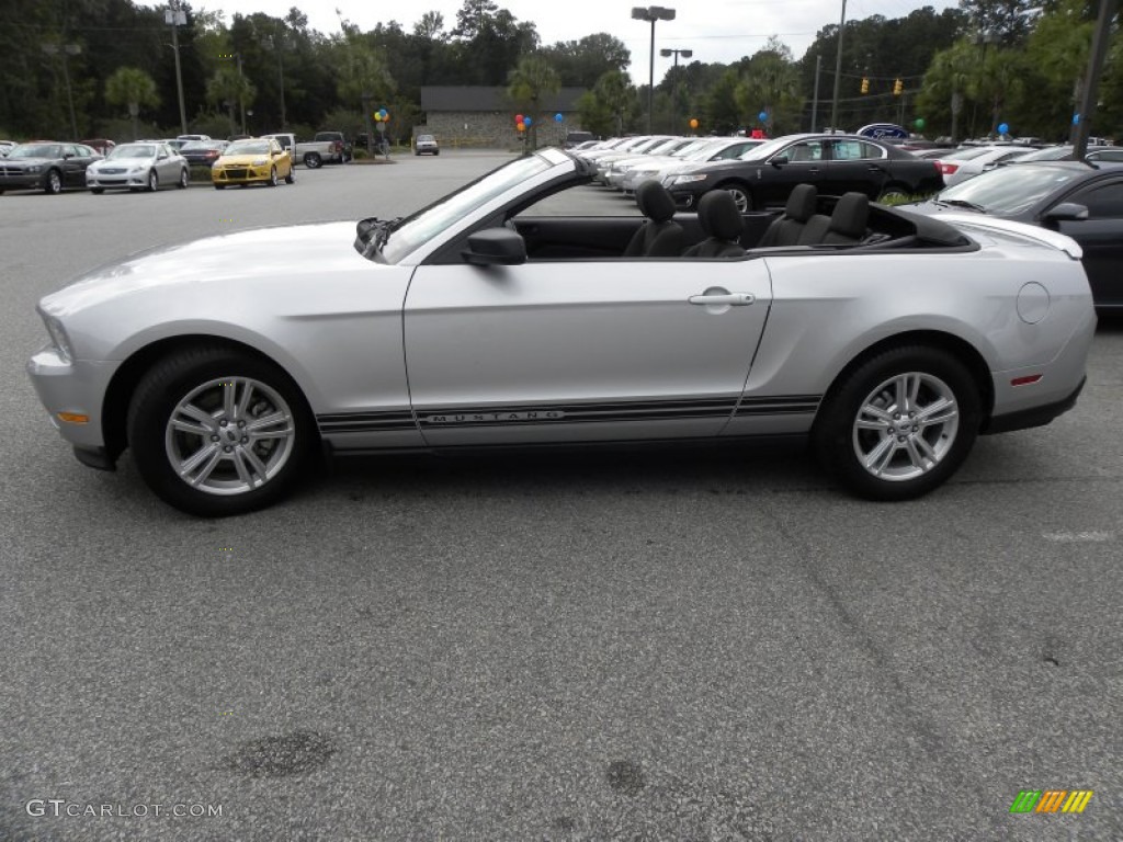 Ingot Silver Metallic 2012 Ford Mustang V6 Convertible Exterior Photo #71647144