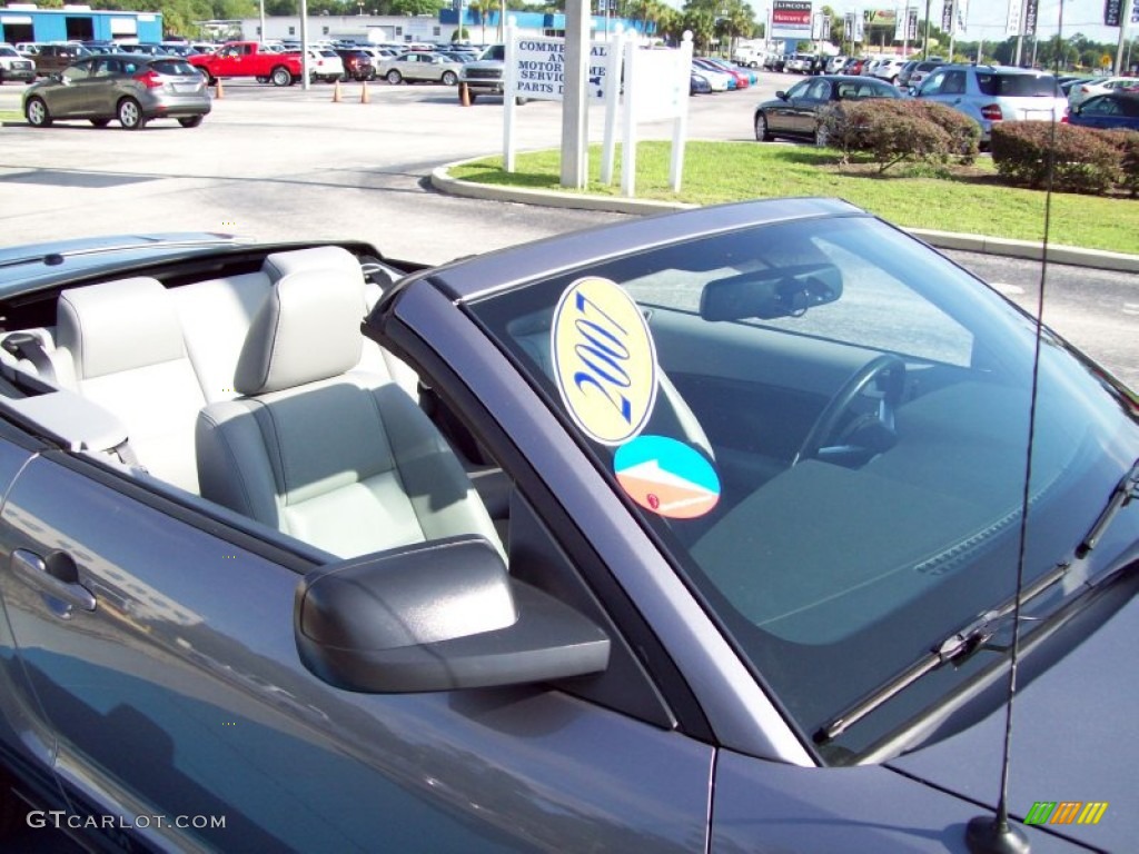 2007 Mustang V6 Premium Convertible - Tungsten Grey Metallic / Light Graphite photo #12