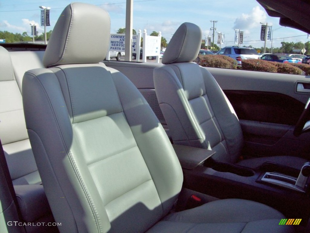 2007 Mustang V6 Premium Convertible - Tungsten Grey Metallic / Light Graphite photo #19
