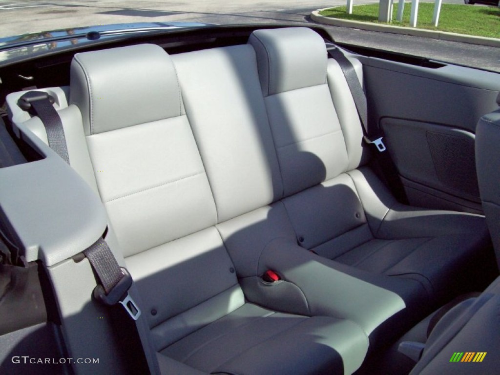 2007 Mustang V6 Premium Convertible - Tungsten Grey Metallic / Light Graphite photo #20
