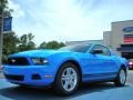 Grabber Blue 2012 Ford Mustang V6 Coupe