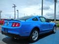 2012 Grabber Blue Ford Mustang V6 Coupe  photo #3