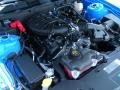 2012 Grabber Blue Ford Mustang V6 Coupe  photo #11