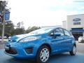2012 Blue Candy Metallic Ford Fiesta SE Hatchback  photo #1