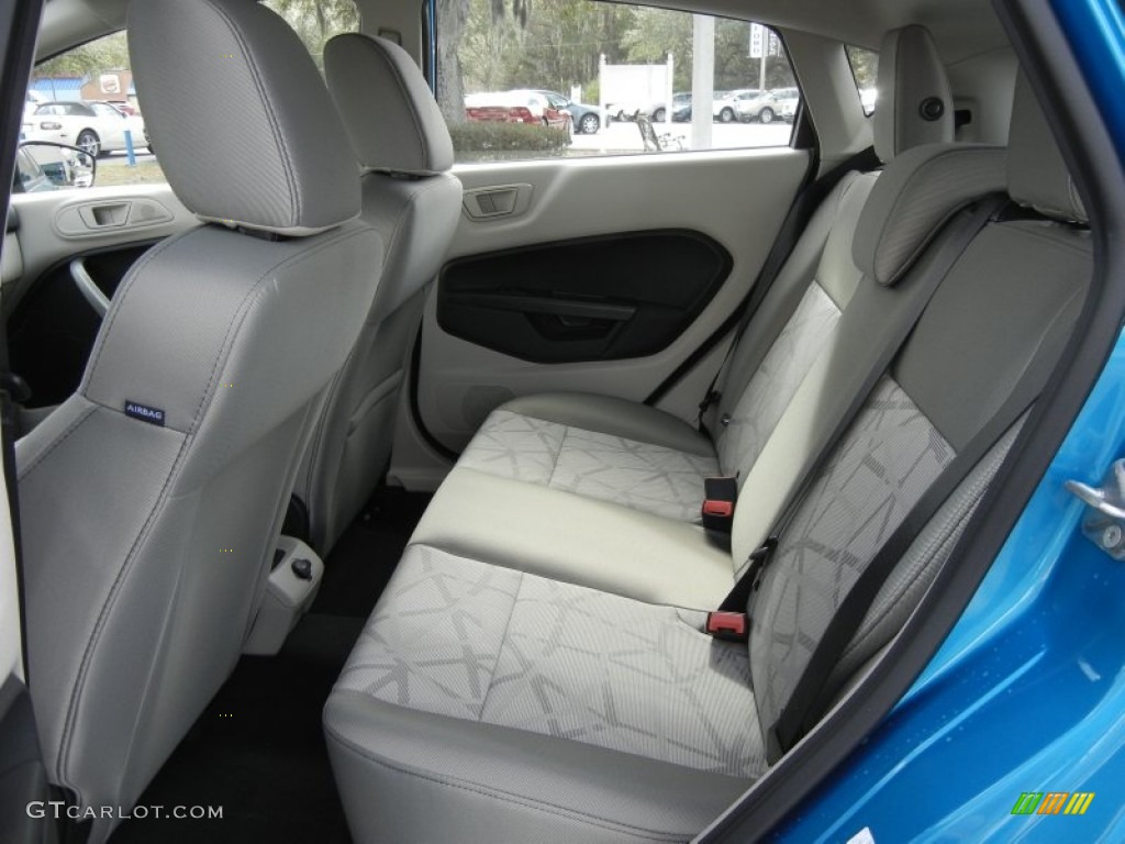 2012 Ford Fiesta SE Hatchback Rear Seat Photo #71647663