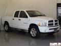 2003 Bright White Dodge Ram 1500 SLT Quad Cab 4x4  photo #2