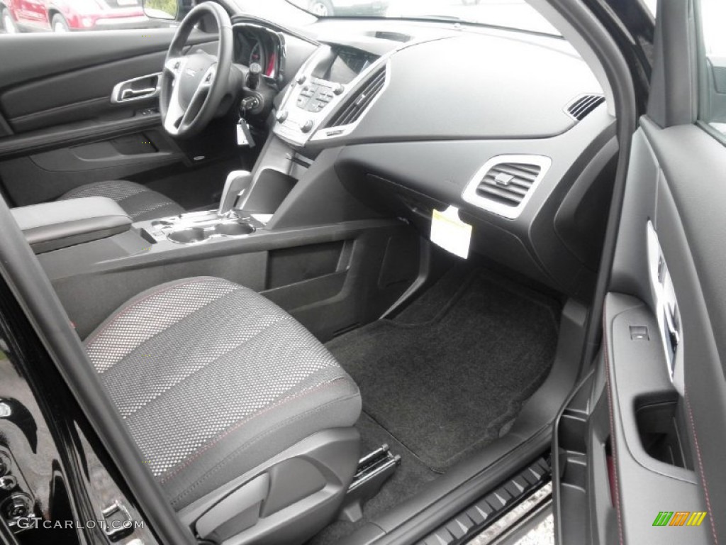Jet Black Interior 2013 GMC Terrain SLE Photo #71648902