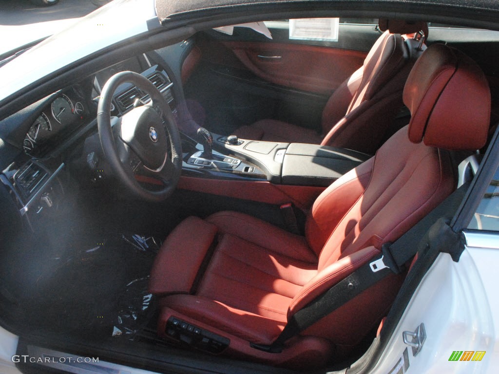 2012 BMW 6 Series 650i Convertible Front Seat Photo #71649271