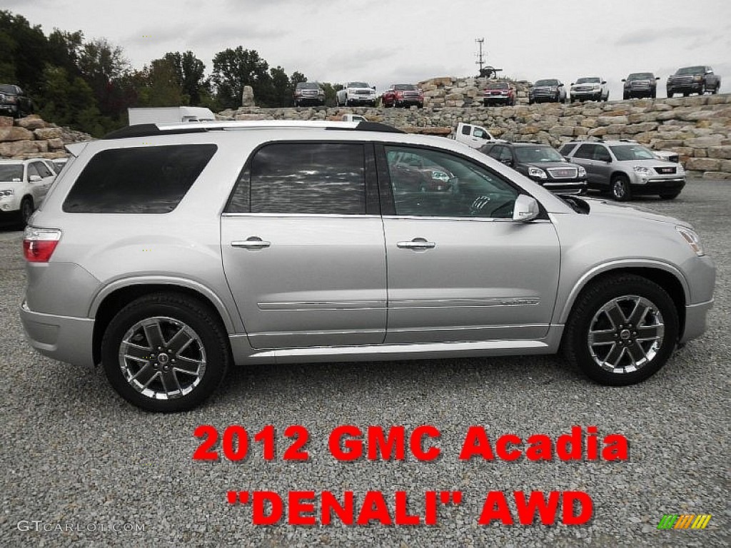 2012 Acadia Denali AWD - Quicksilver Metallic / Light Titanium photo #1