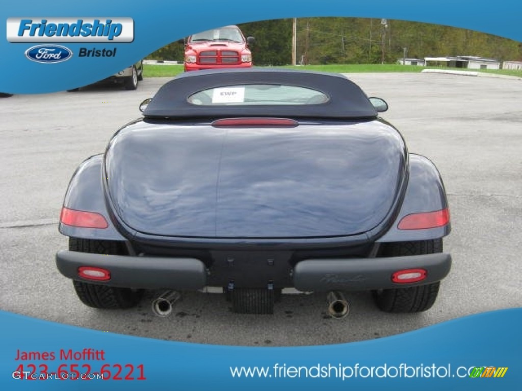 2001 Prowler Roadster - Patriot Blue Pearl / Dark Slate Gray photo #7