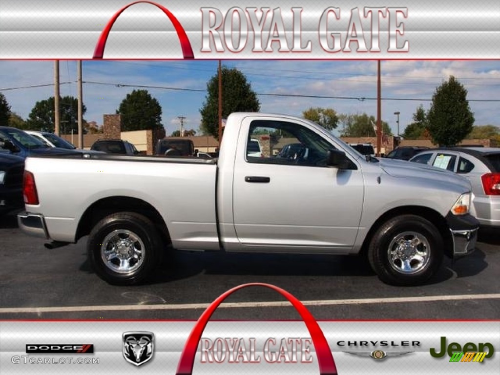 Bright Silver Metallic Dodge Ram 1500