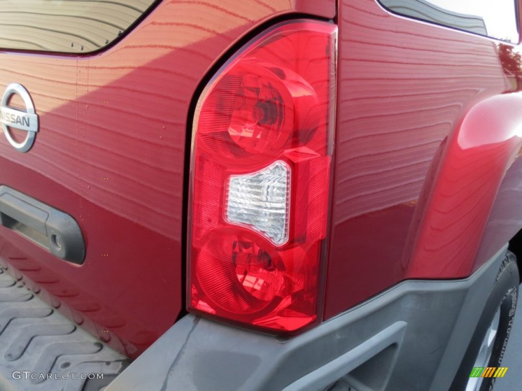 2007 Xterra S - Red Brawn Metallic / Steel/Graphite photo #15