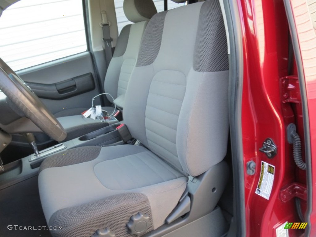 2007 Xterra S - Red Brawn Metallic / Steel/Graphite photo #29