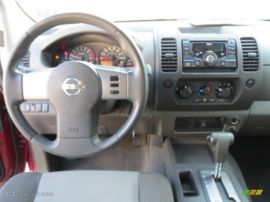 2007 Xterra S - Red Brawn Metallic / Steel/Graphite photo #31