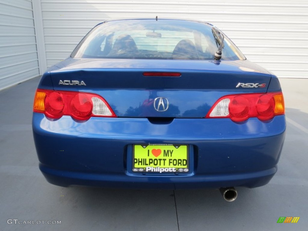 2003 RSX Type S Sports Coupe - Arctic Blue Pearl / Ebony photo #4