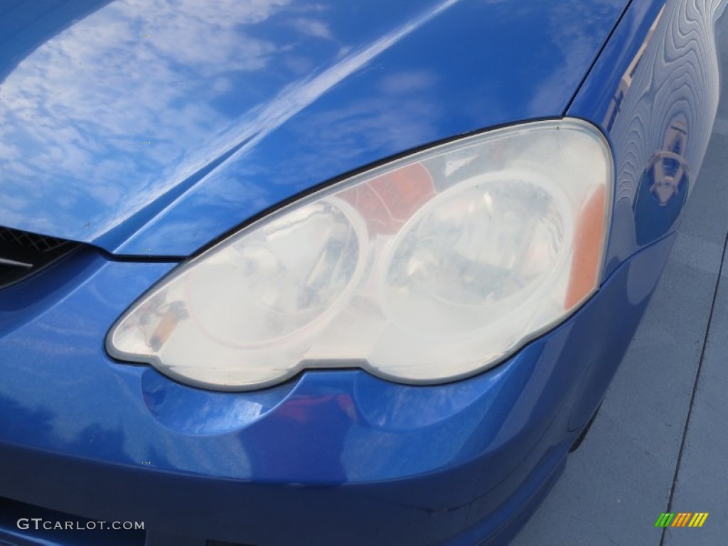 2003 RSX Type S Sports Coupe - Arctic Blue Pearl / Ebony photo #8