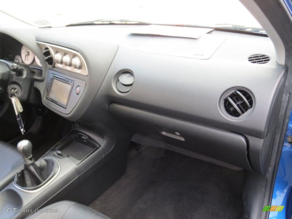 2003 RSX Type S Sports Coupe - Arctic Blue Pearl / Ebony photo #24