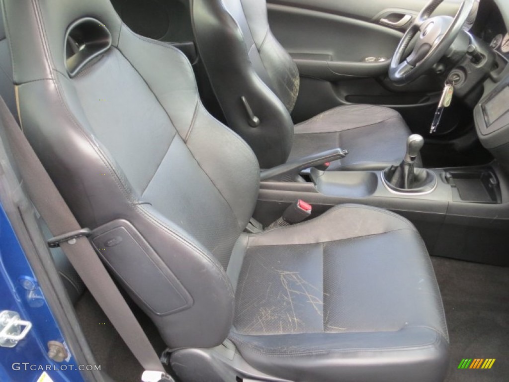 2003 RSX Type S Sports Coupe - Arctic Blue Pearl / Ebony photo #25