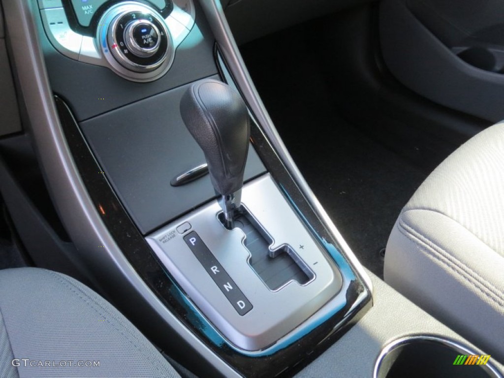 2013 Elantra GLS - Shimmering Air Silver / Gray photo #26