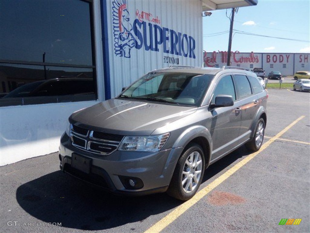 2012 Journey SXT AWD - Storm Grey Pearl / Black photo #1