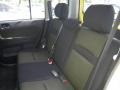 2005 Scion xB Black/Yellow Interior Rear Seat Photo
