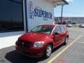 Inferno Red Crystal Pearl 2009 Dodge Caliber SE