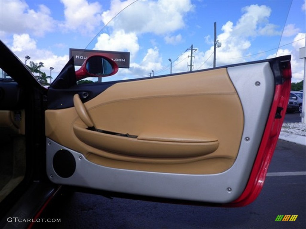 2000 Ferrari 360 Modena Tan Door Panel Photo #71655877