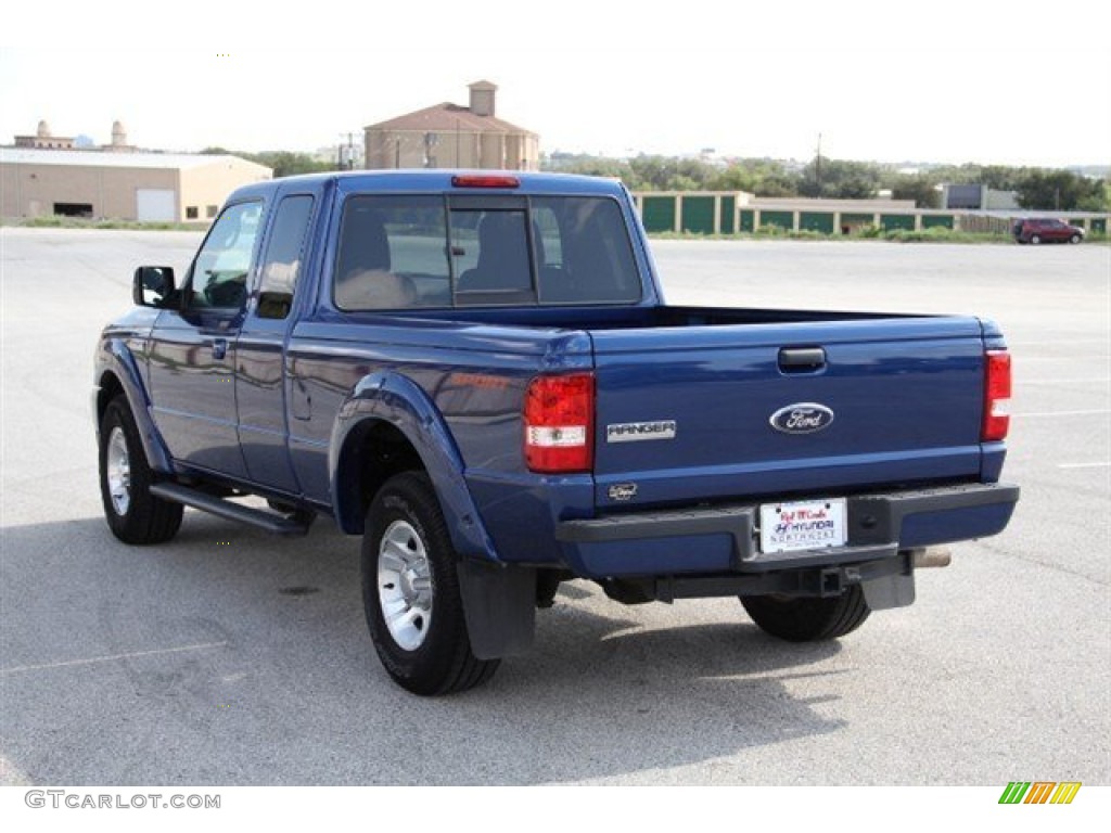 2011 Ranger Sport SuperCab - Vista Blue Metallic / Medium Dark Flint photo #4