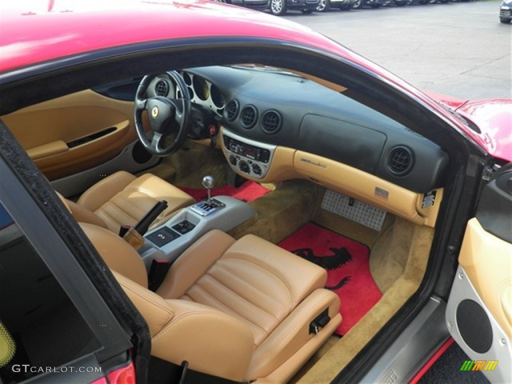 Tan Interior 2000 Ferrari 360 Modena Photo #71655907