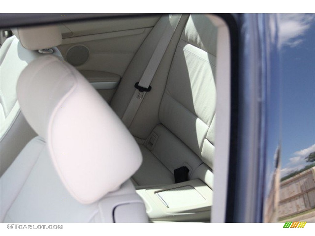 2008 3 Series 335xi Coupe - Montego Blue Metallic / Cream Beige photo #12
