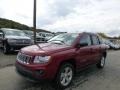 2012 Deep Cherry Red Crystal Pearl Jeep Compass Sport 4x4  photo #1